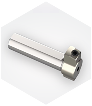 重复装夹精度≤0.001mm，4倍径跳动≤0.001mm 案例：铰孔⼨精度批量可达0.002mm